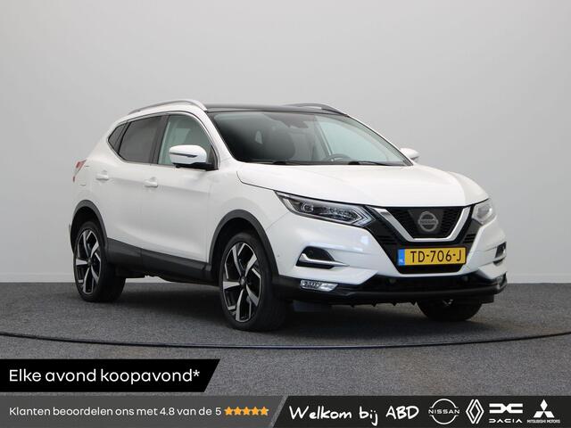 Nissan QASHQAI 1.2 Tekna | Trekhaak | Rondomzicht Camera | Panoramadak | Stoelverwarming | Voorruit Verwarming |