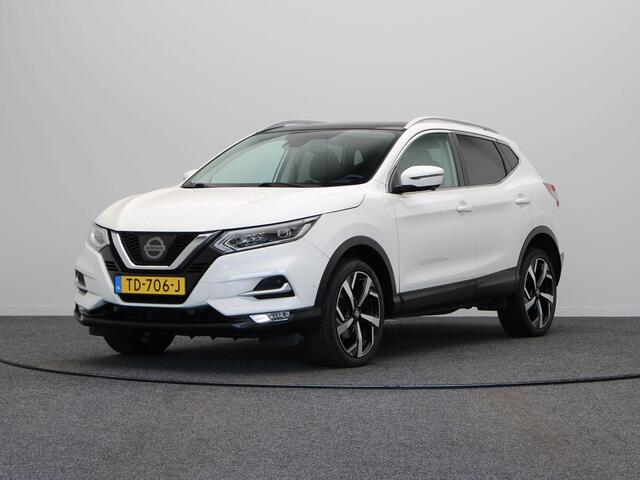 Nissan QASHQAI 1.2 Tekna | Trekhaak | Rondomzicht Camera | Panoramadak | Stoelverwarming | Voorruit Verwarming |
