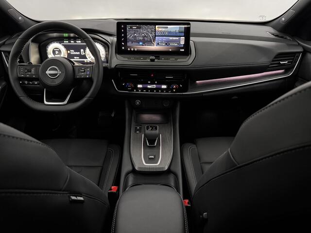Nissan QASHQAI 1.3 MHEV Xtronic Tekna Pano, Leder, 360 Camera, Navi, Winterpakket, Elektrische achterklep, Memory, Bose geluidsysteem