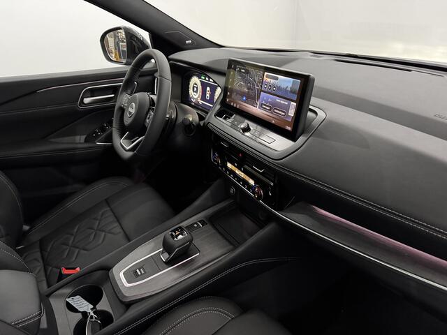 Nissan QASHQAI 1.3 MHEV Xtronic Tekna Pano, Leder, 360 Camera, Navi, Winterpakket, Elektrische achterklep, Memory, Bose geluidsysteem