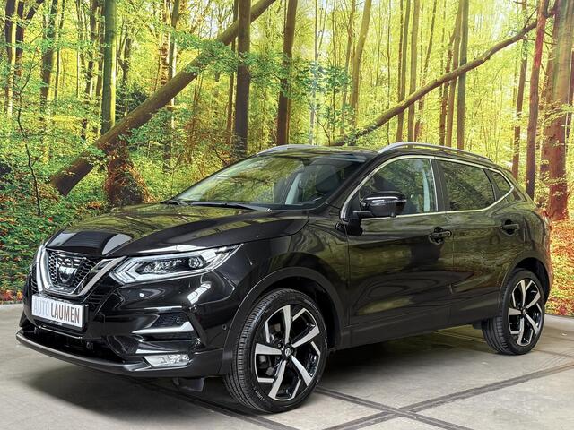 Nissan QASHQAI 1.2 Tekna Panoramadak 19 Inch LED 360 Camera Keyless Elek. Stoel Stoelverwarming Navi Trekhaak