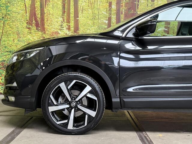 Nissan QASHQAI 1.2 Tekna Panoramadak 19 Inch LED 360 Camera Keyless Elek. Stoel Stoelverwarming Navi Trekhaak