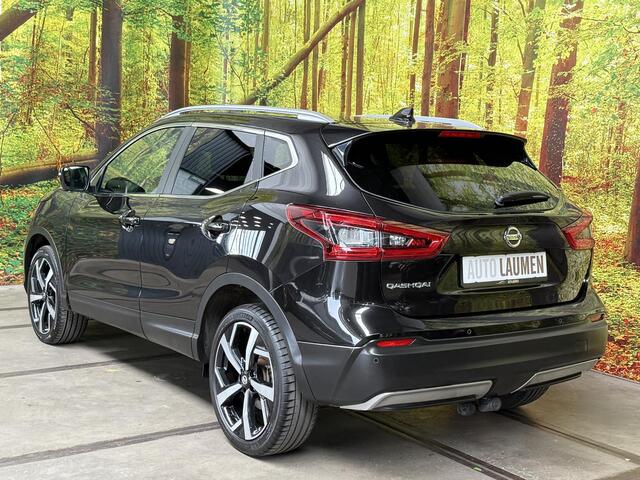 Nissan QASHQAI 1.2 Tekna Panoramadak 19 Inch LED 360 Camera Keyless Elek. Stoel Stoelverwarming Navi Trekhaak