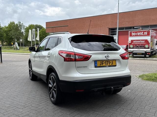 Nissan QASHQAI 1.6 Tekna | Panoramadak | Leder | Stoelverwarming | Navigatie | 360° Camera| LED Koplampen | Dodehoek | Rijklaarprijs!