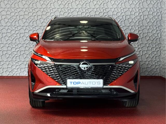 Nissan QASHQAI 1.3 MHEV 160PK TEKNA PLUS BOSE 20''LMV LEER ALCANTARA PANO MASSAGE BOSE STOEL/STUUR/RUIT VERW MATRIX.LED ELEK.KLEP HEADUP 20''LMV GOOGLE NAVI 04/2025