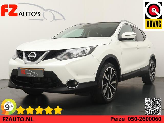 Nissan QASHQAI 1.2 Tekna Automaat - Panoramadak - Lederen bekleding - Navigatie - Trekhaak