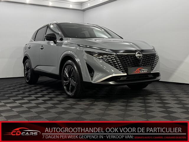 Nissan QASHQAI 1.3 MHEV Tekna Plus Pano, Leder, 360 Camera, Navi, Winterpakket, Elektrische achterklep, Memory, Bose geluidsysteem