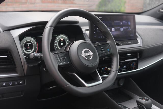Nissan QASHQAI 1.3 MHEV 158pk Xtronic Tekna Plus | Full LED | Adaptive Cruise | 360° Camera | Leder | Head-up Display | Panoramadak | 20" velgen
