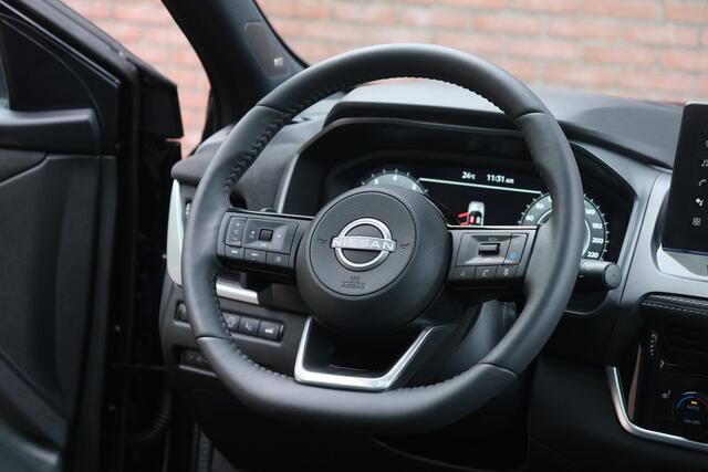Nissan QASHQAI 1.3 MHEV 158pk Xtronic Tekna Plus | Full LED | Adaptive Cruise | 360° Camera | Leder | Head-up Display | Panoramadak | 20" velgen