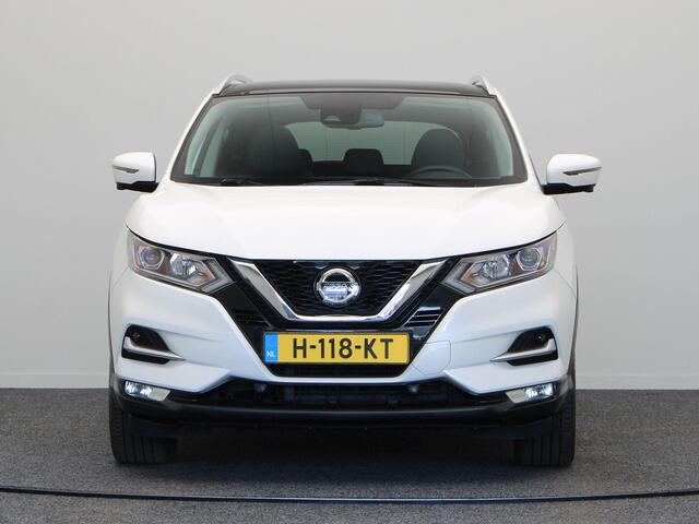 Nissan QASHQAI 1.3 DIG-T Tekna | Trekhaak | Rondomzicht camera | Climate control | Lederen bekleding | Panoramadak | Elektrische bestuurder stoel |