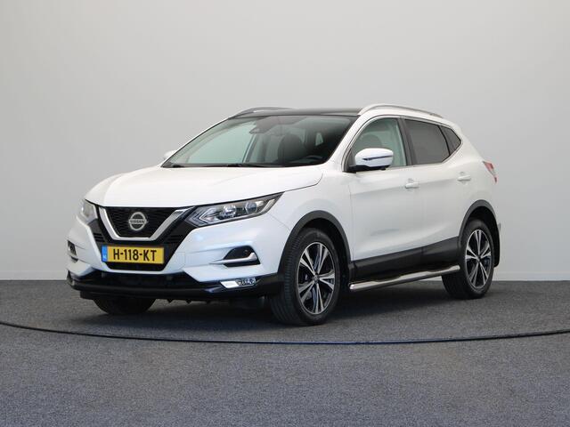 Nissan QASHQAI 1.3 DIG-T Tekna | Trekhaak | Rondomzicht camera | Climate control | Lederen bekleding | Panoramadak | Elektrische bestuurder stoel |