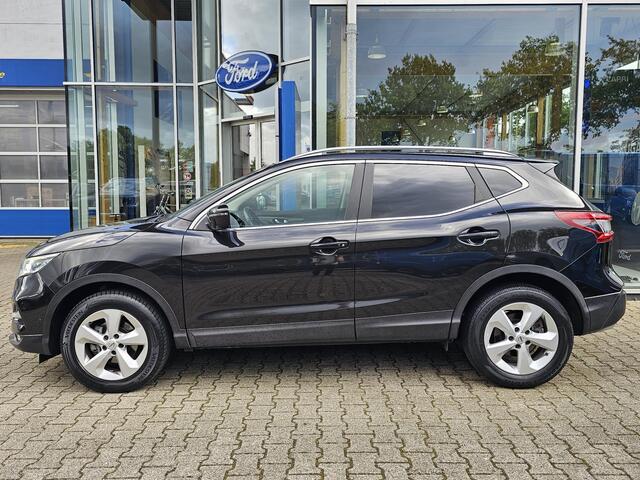 Nissan QASHQAI 1.2 Business Edition 115 pk Automaat | Led verlichting | Panoramadak | Half leder | 360 camera | Stoelverwarming | Trekhaak | Perfect onderhouden etc.