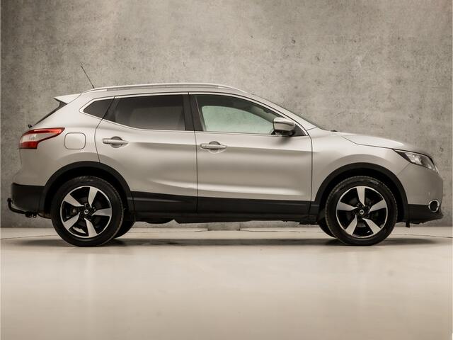 Nissan QASHQAI 1.2 Tekna Sport (PANORAMADAK, NAVIGATIE, CLIMATE, 360 CAMERA, GETINT GLAS, STOELVERWARMING, SPORTSTOELEN, CRUISE, DAB+, TREKHAAK, NIEUWE APK, NIEUWSTAAT)