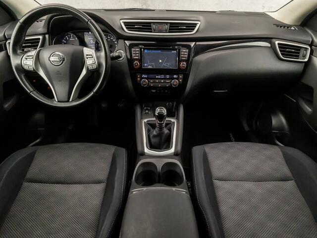 Nissan QASHQAI 1.2 Tekna Sport (PANORAMADAK, NAVIGATIE, CLIMATE, 360 CAMERA, GETINT GLAS, STOELVERWARMING, SPORTSTOELEN, CRUISE, DAB+, TREKHAAK, NIEUWE APK, NIEUWSTAAT)