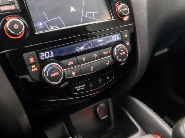 Nissan QASHQAI 1.2 Tekna Sport (PANORAMADAK, NAVIGATIE, CLIMATE, 360 CAMERA, GETINT GLAS, STOELVERWARMING, SPORTSTOELEN, CRUISE, DAB+, TREKHAAK, NIEUWE APK, NIEUWSTAAT)