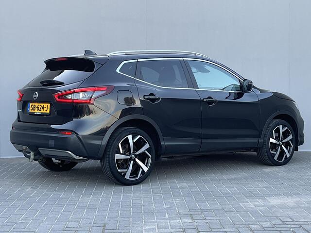 Nissan QASHQAI 1.2 Tekna / Automaat / 100% Dealeronderhouden / Trekhaak / Navigatie full map / Panoramadak / Stoelverwarming / Keyless Entry & Start /