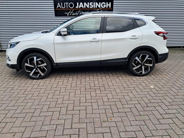 Nissan QASHQAI 1.3 DIG-T Tekna met Panoramadak! | Clima | Cruise | Navigatie | PDC | Trekhaak | Ndl auto | RIJKLAARPRIJS INCL 12 MAANDEN GARANTIE EN BEURT