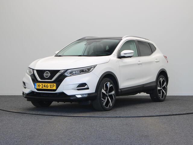Nissan QASHQAI 140pk DIG-T Tekna | Stoelverwarming | Navigatie | Velgen Lichtmetaal | Panoramadak | Rondomzicht camera | Keyless entry |