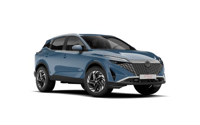 Nissan QASHQAI N-Connecta + Panoramisch glazen dak + Cold Pack e-Power 190 | 12.3" TFT digitale cockpit | Audiosysteem met DAB, Apple Carplay & Android Auto, USB-aansluiting, stuurwielbediening en 6 luidsprekers | Blind Spot Warning & Intervention (BSW + BSI)