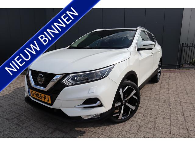 Nissan QASHQAI 1.3 DIG-T Tekna 160 PK Led Navigatie 360° Camera Lane assist Afneembare Trekhaak Stoelverwarming