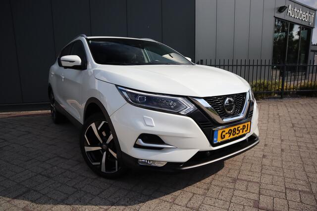 Nissan QASHQAI 1.3 DIG-T Tekna 160 PK Led Navigatie 360° Camera Lane assist Afneembare Trekhaak Stoelverwarming