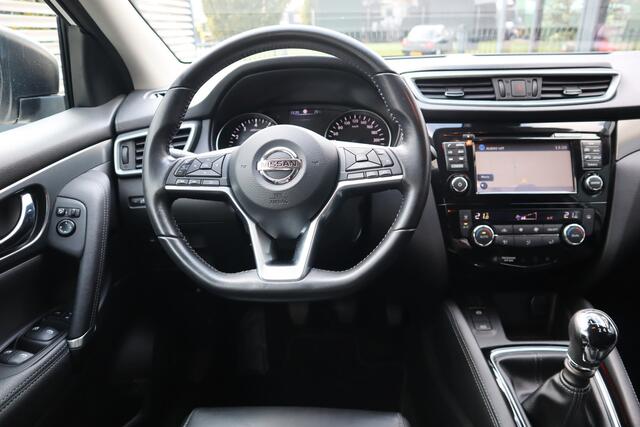 Nissan QASHQAI 1.3 DIG-T Tekna 160 PK Led Navigatie 360° Camera Lane assist Afneembare Trekhaak Stoelverwarming