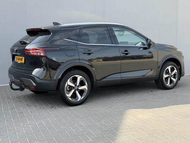 Nissan QASHQAI 1.3 MHEV N-Connecta Trekhaak ( 1.400 kg ) / All Season banden / Apple carplay / Android auto / Panoramadak / Cruise control / Climate control