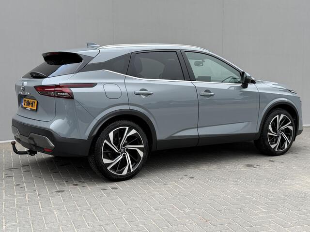 Nissan QASHQAI 1.3 MHEV Xtronic Tekna Plus / Trekhaak (1.800 kg ) / All Season banden / Apple carplay / Android auto / Lederen bekleding / Panoramadak /