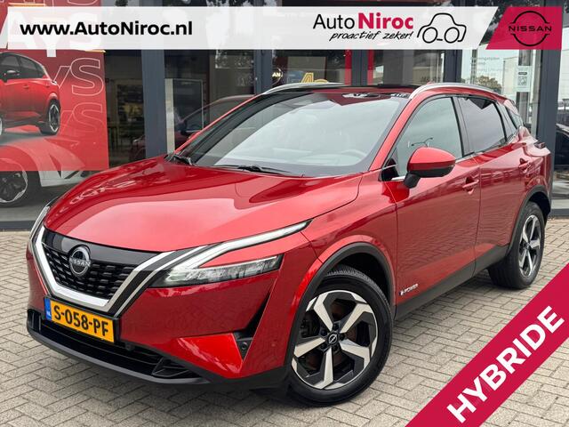 Nissan QASHQAI e-Power 190 Business Premium | PANORAMADAK | COLD PACK | HEAD-UP DISPLAY | LEDER/STOF BEKLEDING | TREKHAAK |