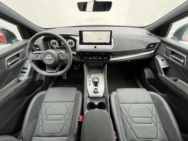Nissan QASHQAI 1.5 e-Power N-Design / NIEUW uit voorraad leverbaar! / Panoramadak / 360° Camera / Apple Carplay & Android Auto / Navigatie full map / Stuur- en Stoelverwarming / Voorruit Verwarming / Keyless Entry & Start / Adaptieve Cruise Control / Climate Control / A