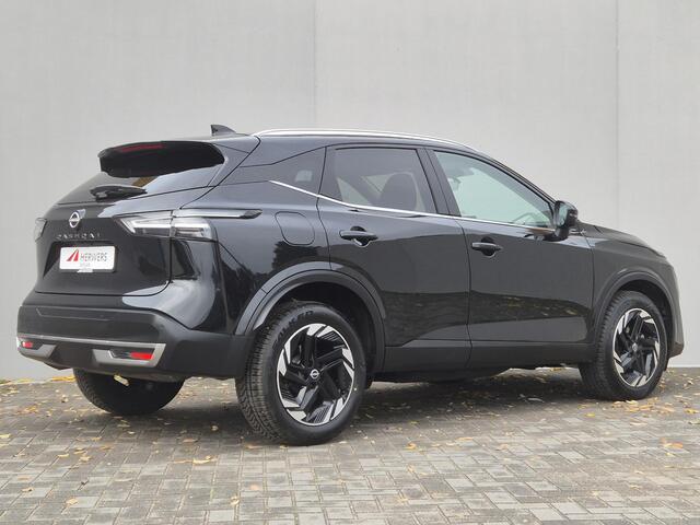 Nissan QASHQAI 1.3 MHEV Xtronic N-Connecta Automaat / Nieuw Model / Facelift / Pack Easy / Cold Pack / HUD / Allseason banden / Elektrische achterklep / Trekgewicht 1800 kg / Rondomzicht camera / Keyless Entry/Start / Adaptief CC /