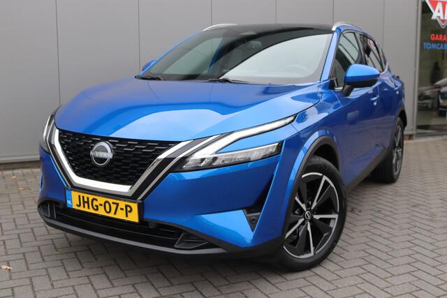 Nissan QASHQAI 1.3DIG-T 140PK Hybrid Tekna Pano-dak/Navigatie/Keyfree/Elektr.-klep
