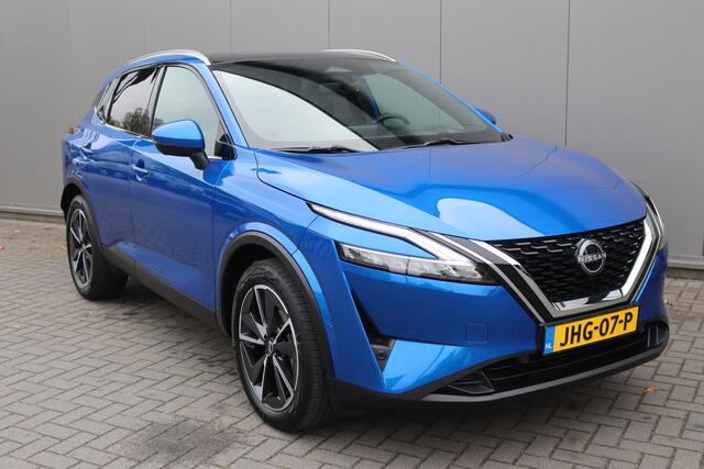 Nissan QASHQAI 1.3DIG-T 140PK Hybrid Tekna Pano-dak/Navigatie/Keyfree/Elektr.-klep