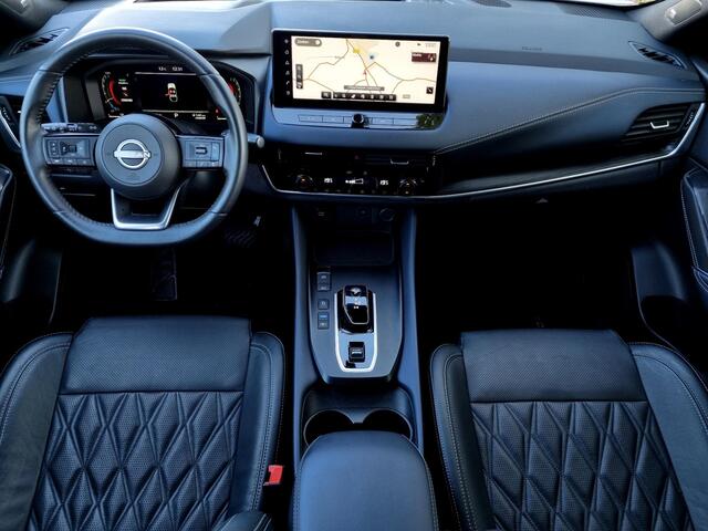 Nissan QASHQAI 1.5 e-Power Tekna Plus / All Season banden / Lederen bekleding met massagefunctie / Head-up Display / Elektrische kofferbak / Panoramadak /