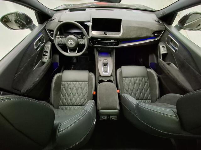 Nissan QASHQAI 1.3 MHEV Xtronic Tekna Plus / 1800kg Trekgewicht / Panoramadak / Lederen Bekleding / Bose Audio / Elektrische Stoelen met Geheugen / Google Maps Navigatie / Stoel- en Stuurverwarming / Verwarmde Voorruit / 360 Graden Camera /