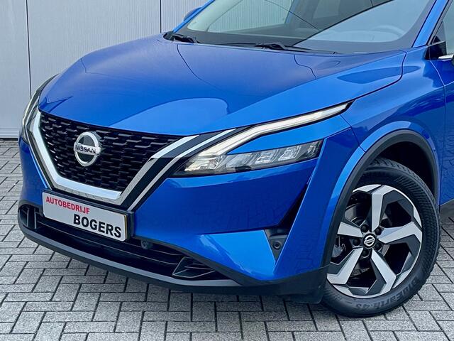 Nissan QASHQAI 1.3 MHEV Xtronic N-Connecta Navigatie, Panoramadak, LED, Adaptive Cruisecontrol, Climate Control, 360 Camera, 18"Lm