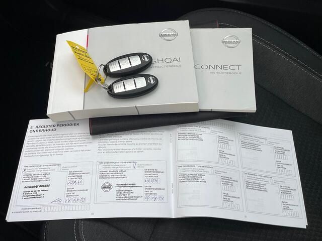Nissan QASHQAI 1.3 MHEV Xtronic N-Connecta Navigatie, Panoramadak, LED, Adaptive Cruisecontrol, Climate Control, 360 Camera, 18"Lm