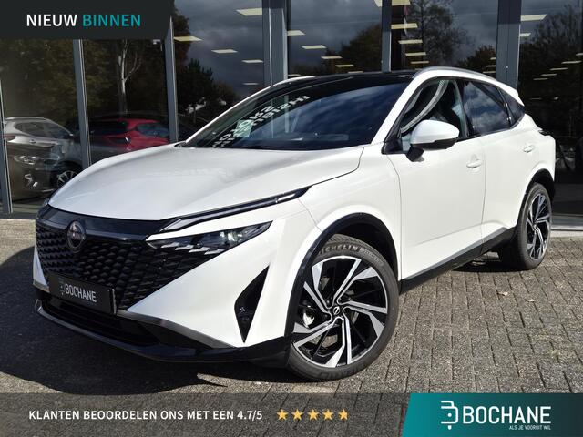 Nissan QASHQAI 1.3 MHEV Xtronic Tekna Plus | Panorama dak | Bose audio | 20"LM velgen | Stoelmassage + verw | Leer | EU DEMO |