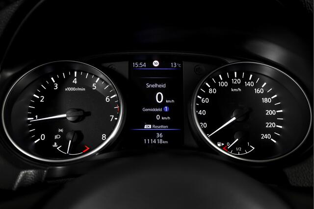 Nissan QASHQAI 1.3 DIG-T Tekna + 140 PK | Pano | Adapt. Cruise | Stoel-+Voorruitverw. | PDC | 360 Camera | NAV + App. Connect | ECC | Bose | LM 19" |