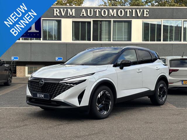 Nissan QASHQAI 1.3 MHEV Xtronic N-Connecta FABRIEKSGARANTIE| STOEL/STUURVERWARMING| HEAD-UP| VOORUITVERW.| ELEK. ACHTERKLEP| 360 CAM|