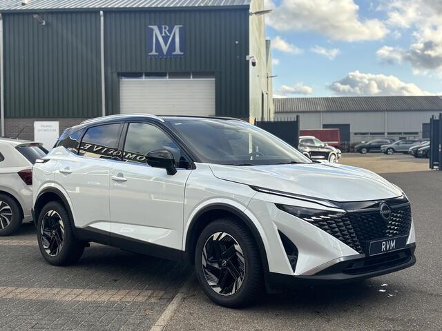 Nissan QASHQAI 1.3 MHEV Xtronic N-Connecta FABRIEKSGARANTIE| STOEL/STUURVERWARMING| HEAD-UP| VOORUITVERW.| ELEK. ACHTERKLEP| 360 CAM|
