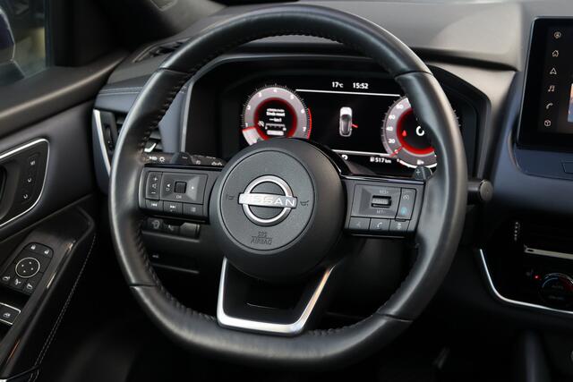Nissan QASHQAI 1.3 MHEV Xtronic Business Premium | Adap. Cruise | Leder | 360 Camera | HUD | Bose | Panoramadak | Stoel-/Stuurverwarming