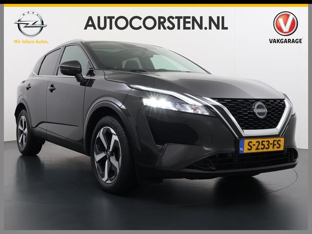Nissan QASHQAI AUT T 158PK MHEV N-Connecta Pano-dak 360°Camera Adaptieve Cruise Hybrid Apple Carplay Android Auto Navi Ecc Pdc DAB Lmv Led Bluetooth Privacy Glas Wifi Xtronic N-Connecta Origineel Nederlandse Auto Nieuwprijs van ¤44.540,-