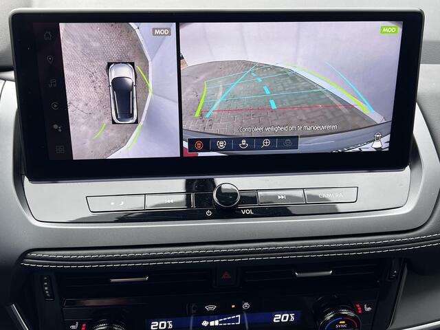 Nissan QASHQAI 1.3 MHEV Xtronic N-Connecta / Fabrieksgarantie tot 03-2028 < 100.000km ** / Facelift Nieuw Model / Cold Pack / HUD / Trekgewicht 1800 kg / Stuur-, Stoel en Voorruit verwarming / Elektrische achterklep / Camera 360° / Adaptief CC / Apple Carplay Android Au