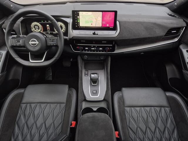 Nissan QASHQAI 1.3 MHEV Xtronic Tekna Plus Automaat / Fabrieksgarantie tot 03-2028<100.000 km / Facelift / Cold Pack / HUD / Trekgewicht 1800 Kg / Panoramadak / Elektrische achterklep / Bose Audio Systeem /