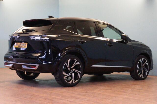 Nissan QASHQAI 1.3 MHEV Xtronic Tekna Plus | NAVI | 360-CAMERA | PANO | HEAD-UP | VRUIT/STUUR/STOELVERW + MASSAGE + GEHEUGEN |