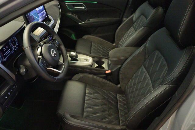 Nissan QASHQAI 1.3 MHEV Xtronic Tekna Plus | NAVI | 360-CAMERA | PANO | HEAD-UP | VRUIT/STUUR/STOELVERW + MASSAGE + GEHEUGEN |
