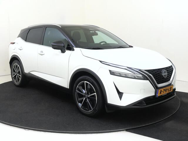 Nissan QASHQAI 1.3 MHEV Xtronic Tekna Trekhaak Cold pack zwart dak