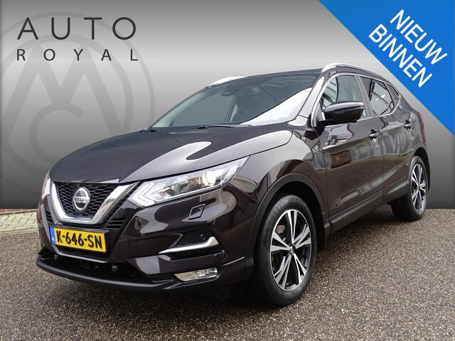 Nissan QASHQAI 1.3 DIG-T N-Connecta AUTOMAAT | PANORAMA DAK | FULL LED PAKKET | WINTER PAKKET | STOELVERWARMING | NAVIAGTIE | ACHTERUIT RIJ CAMERA | AFNEEMBARE TREKHAAK | AIRCO/ECC |