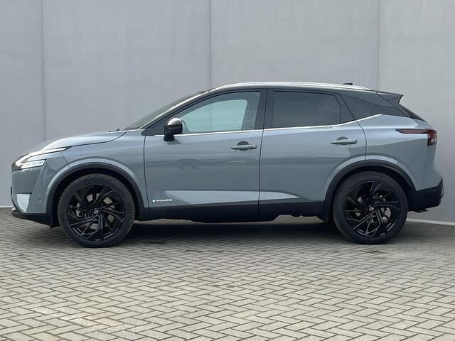 Nissan QASHQAI 1.5 e-Power Tekna Plus / Panoramadak / Head-Up Display / All Season Banden / Elektrisch Verstelbare Voorstoelen met Geheugen voor Bestuurder / Apple Carplay & Android Auto / Elektrische Achterklep / Adaptieve Cruise Control / Stoel & Stuurverwarming / Voo